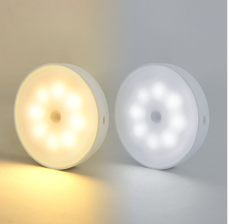 HaloSense Motion Sensor Cabinet Light – Rechargeable USB-C LED