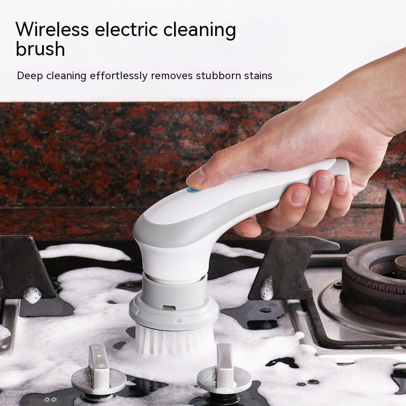 HaloSpin Electric Spin Scrubber – Cordless 3-Head Bathroom Cleaner
