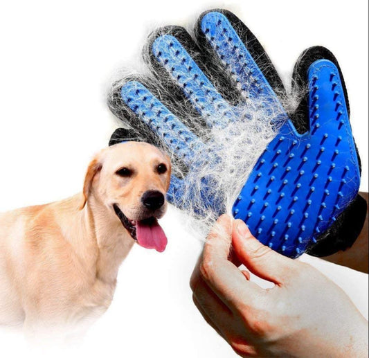HaloGlove Pet Grooming Gloves – Deshedding Pair for Cats & Dogs