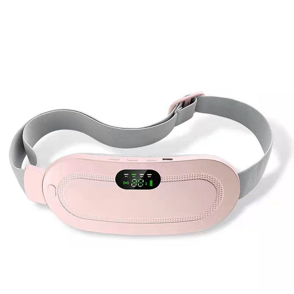 HaloCalm heat and massage belt, front view with LED heat display