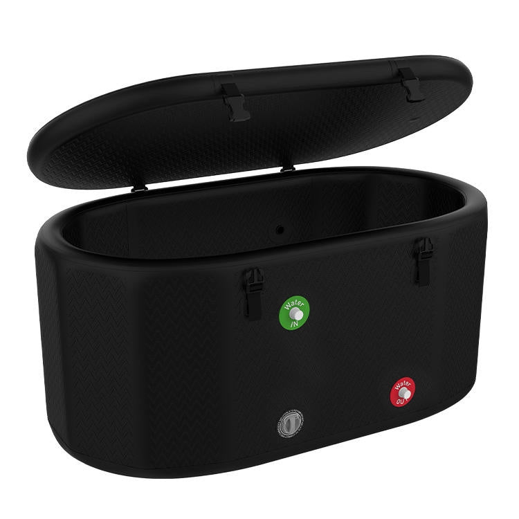 HaloPlunge Portable Ice Bath Tub – Insulated Foldable Cold Plunge