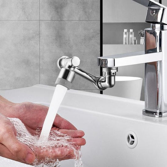 HaloFlow 1080° Rotating Faucet Extender – Anti-Splash Aerator