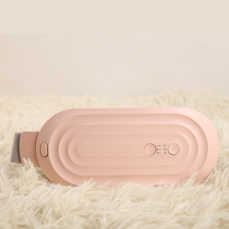 Back of the HaloCalm heating pad with control buttons