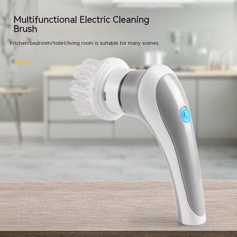 HaloSpin Electric Spin Scrubber – Cordless 3-Head Bathroom Cleaner