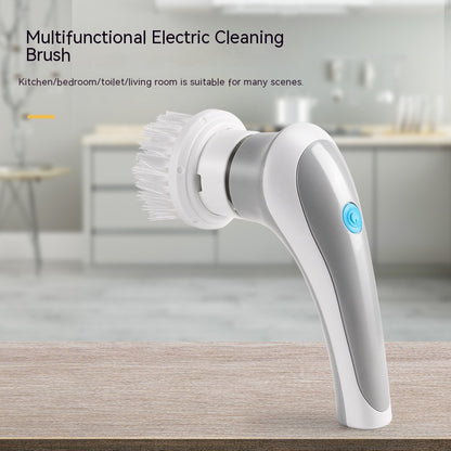 HaloSpin Electric Spin Scrubber – Cordless 3-Head Bathroom Cleaner