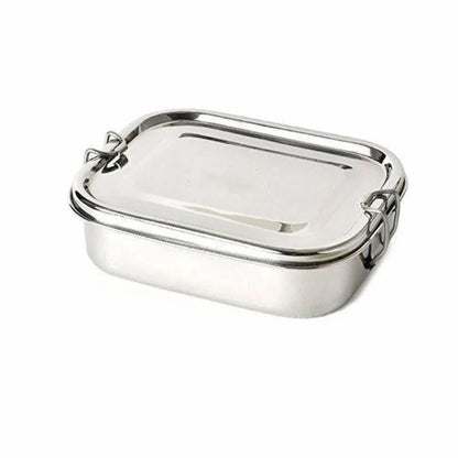 HaloTiff Leakproof Stainless Bento Lunch Box – 3-Compartment